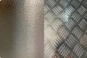 Patterned aluminum panel (non-slip aluminum panel)