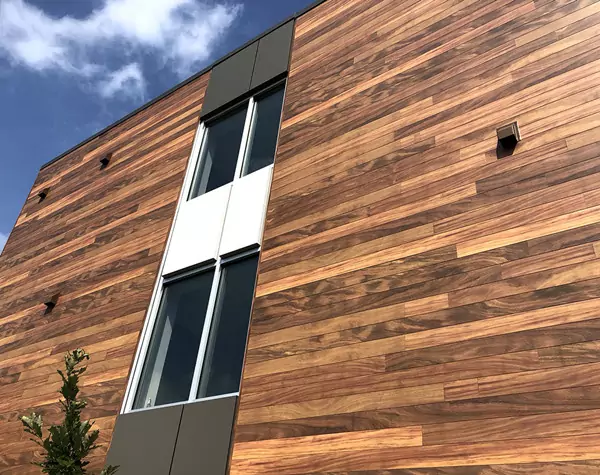 Wood Grain Aluminum exterior wall