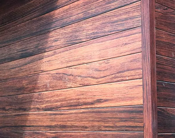 Wood Grain aluminum panel application