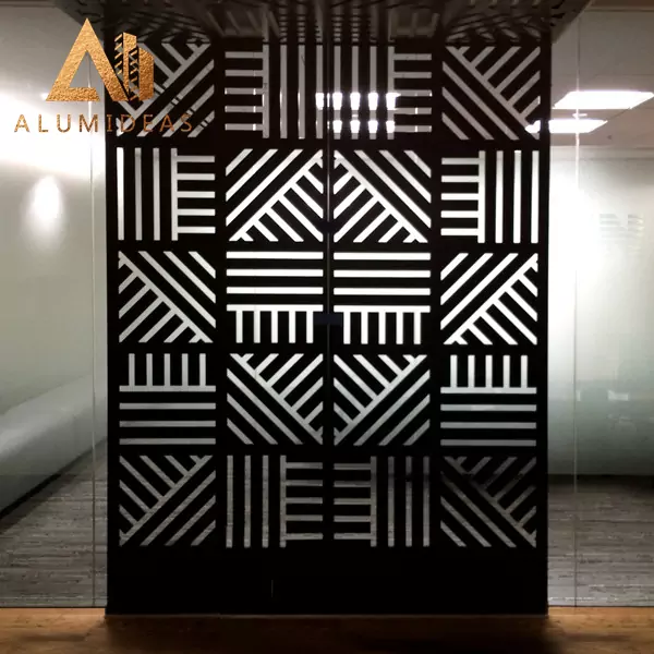 divisória de alumínio personalizada da Alumideas