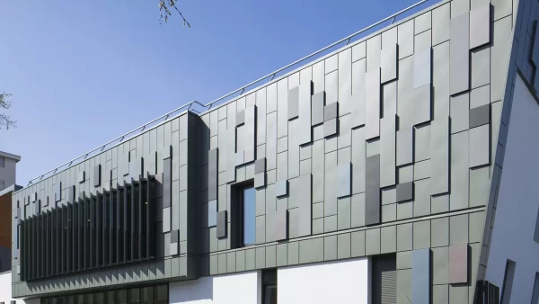 metal panel facade project design