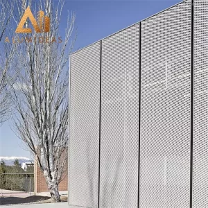 Panel de pared de cubierta de aluminio arquitectónico