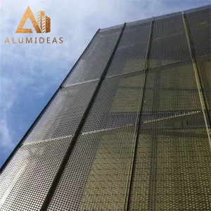 decorative outdoor cladding panels for curtain wall