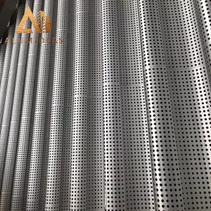 Panneaux muraux architecturaux en aluminium à motif moderne