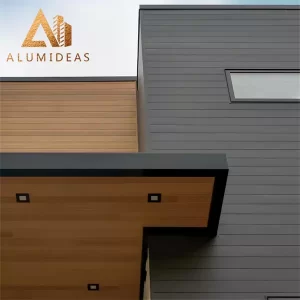 Panneau composite en aluminium à noyau solide de décoration