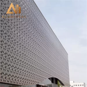 Decorative Cladding Outdoor pattern perforated metal sheet