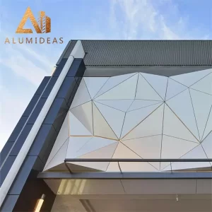 Decorative aluminum composite panels