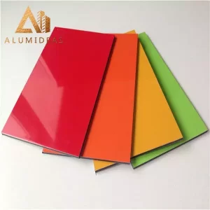 Iba't ibang kulay aluminyo composite panel