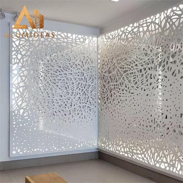 Dekorasi Rumah potong laser papan aluminium dekoratif