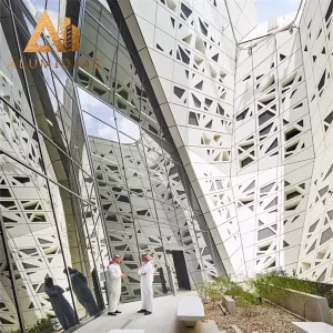 Modern Pattern aluminium exterior wall cladding sheet