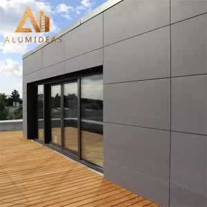 Moderne Außenverkleidung aus Aluminium-Verbundmaterial