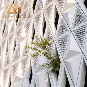 PVDF coated aluminum facade