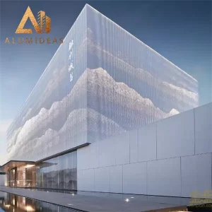 Perforiertes Aluminium-Verkleidungsdesign