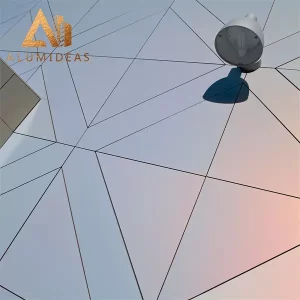 Triangle aluminum composite panel