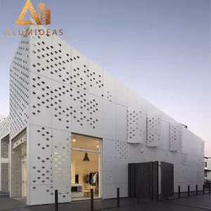aluminum cladding facade