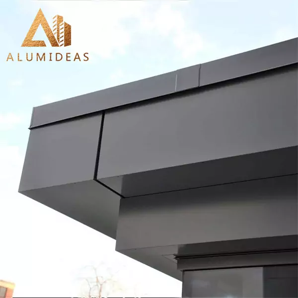алюминиевая композитная панель черная