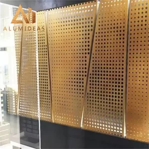 Außenwandpaneele aus Aluminium