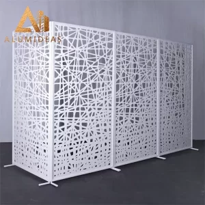 laser cut room divider