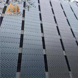 panel aluminium berlubang