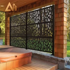 perforated metal screen panels