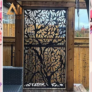 sheet metal privacy screen