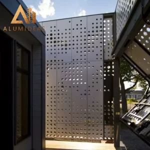 Logam lembaran aluminium yang dicat bahagian luar berkualiti tinggi