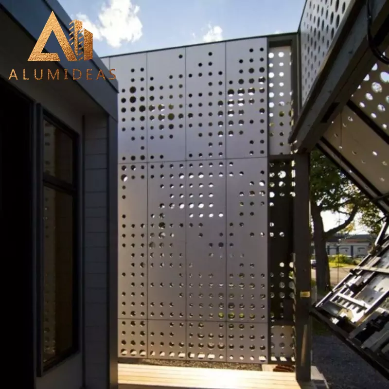 Lembaran logam aluminium dicat Eksterior Berkualitas Tinggi