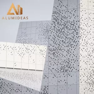 Hot sales aluminium perforated metal sheet for outdoor wall panelling