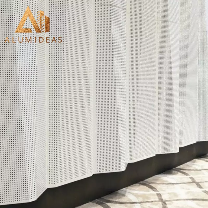 Aluminum Perforated Special Shape Wall Cladding
