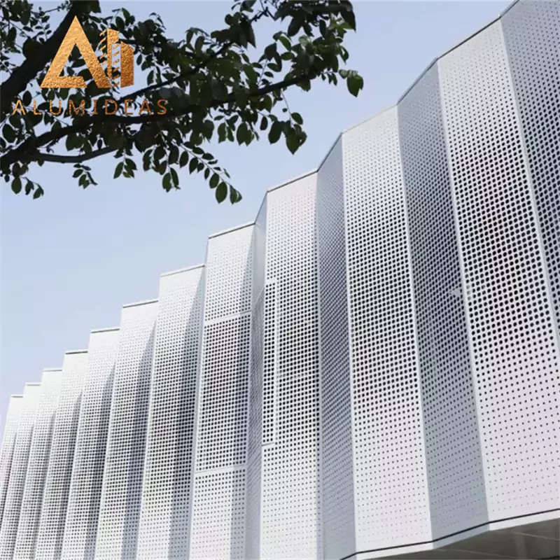Paneles de patrones modernos paneles arquitectónicos exteriores decorativos