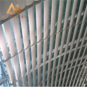 Aluminum building ceiling