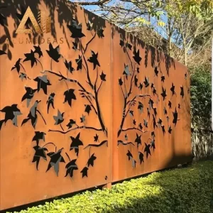 Corten Steel Screen