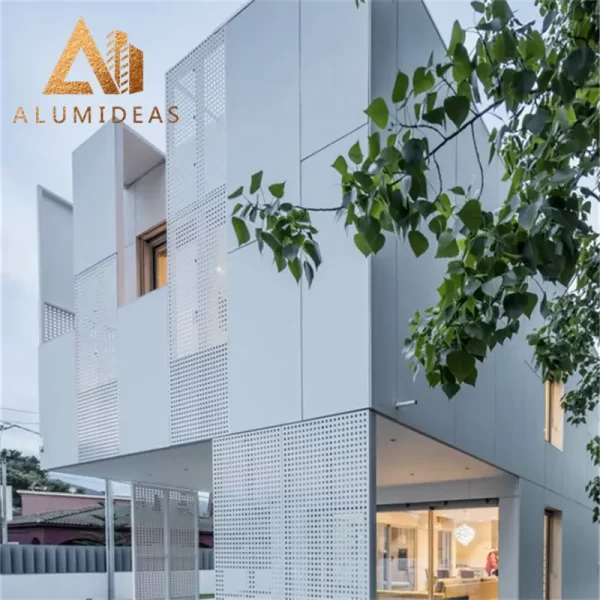 Curtain wall cladding exterior decorative aluminum panels