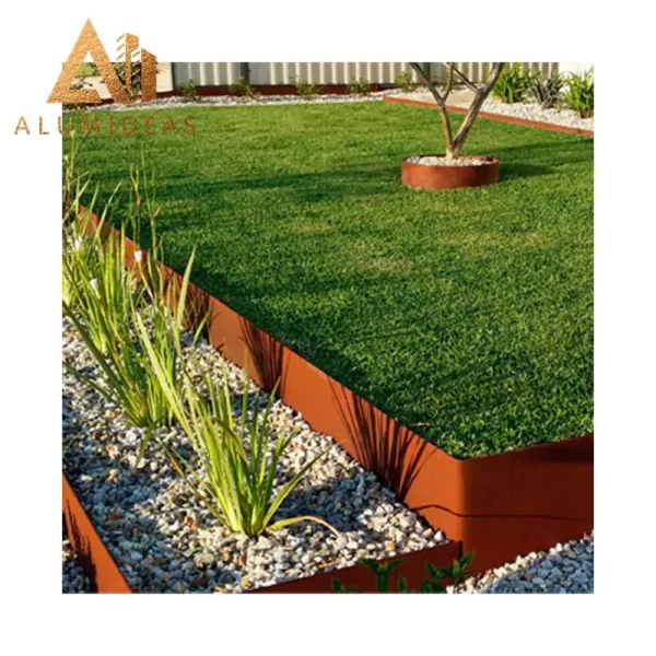 corten lawn edging