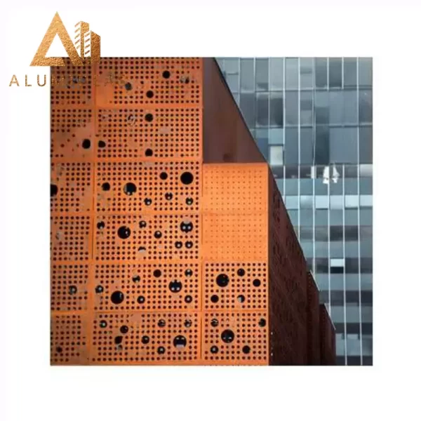 corten steel wall panels