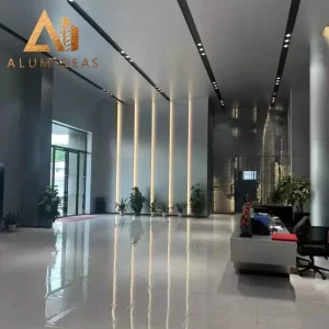 Langit-langit aluminium anodized untuk aula