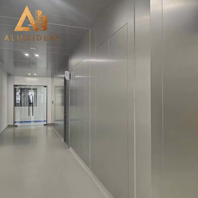 Revestimiento interior de aluminio anodizado para edificio de oficinas