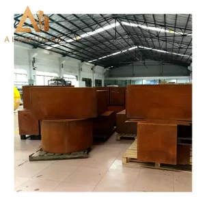 Harga produk plat baja corten berkualitas tinggi