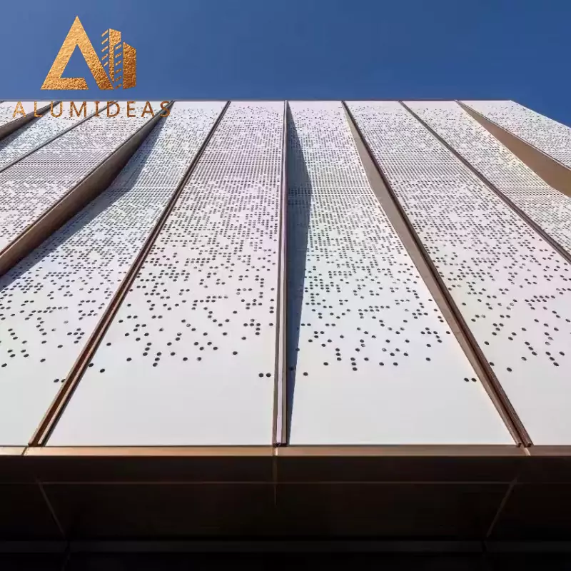 decorative perforated sheet metal panels