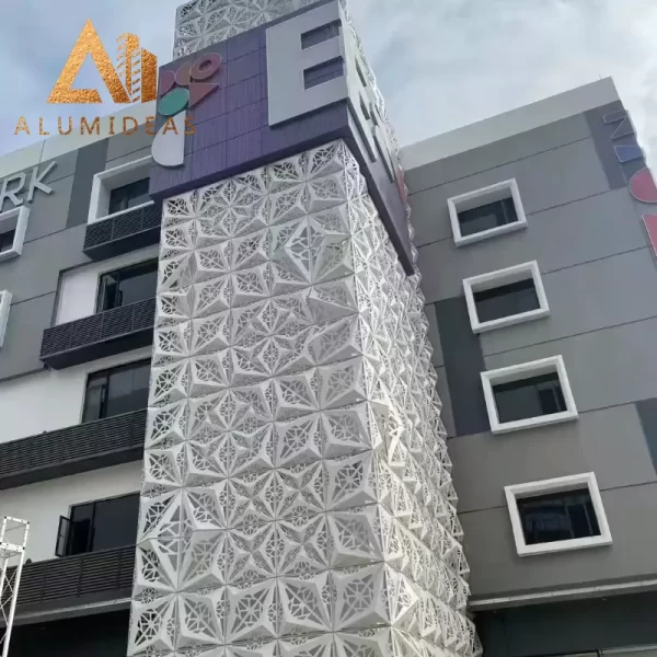 3D Aluminium Cladding