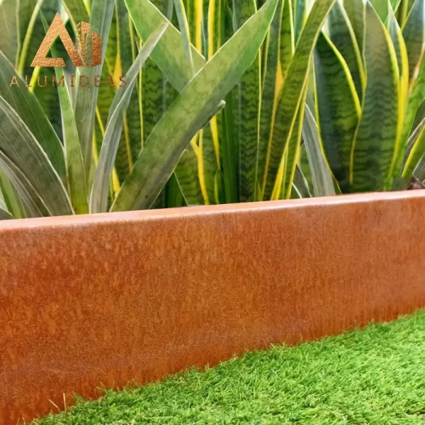 Factory customized lawn edging corten steel