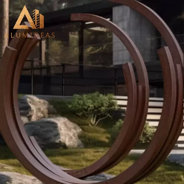 Fancy design bending corten steel