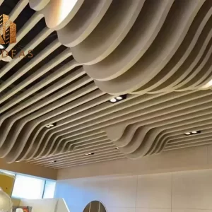 Special wave ceiling decoration